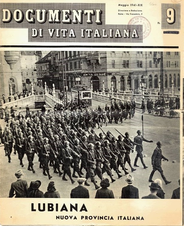 Italian army in Ljubljana